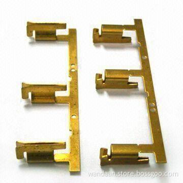Metal Stamping Part, Made of Beryllium Copper, Used for Transferring Computer Data